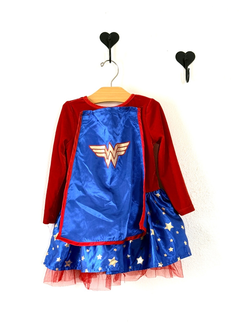 Wonder Woman Toddler Costume Dress Size 2T - Picture 2 of 5